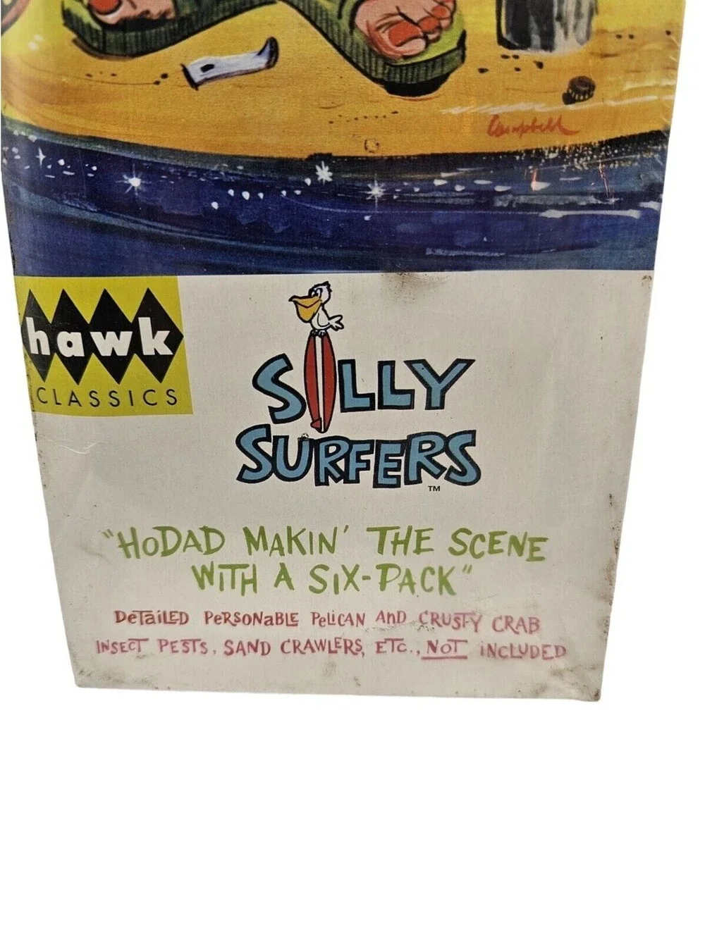 Hodad Making The Scene With Six Pack Silly Surfers 2003 Sealed new Model kit